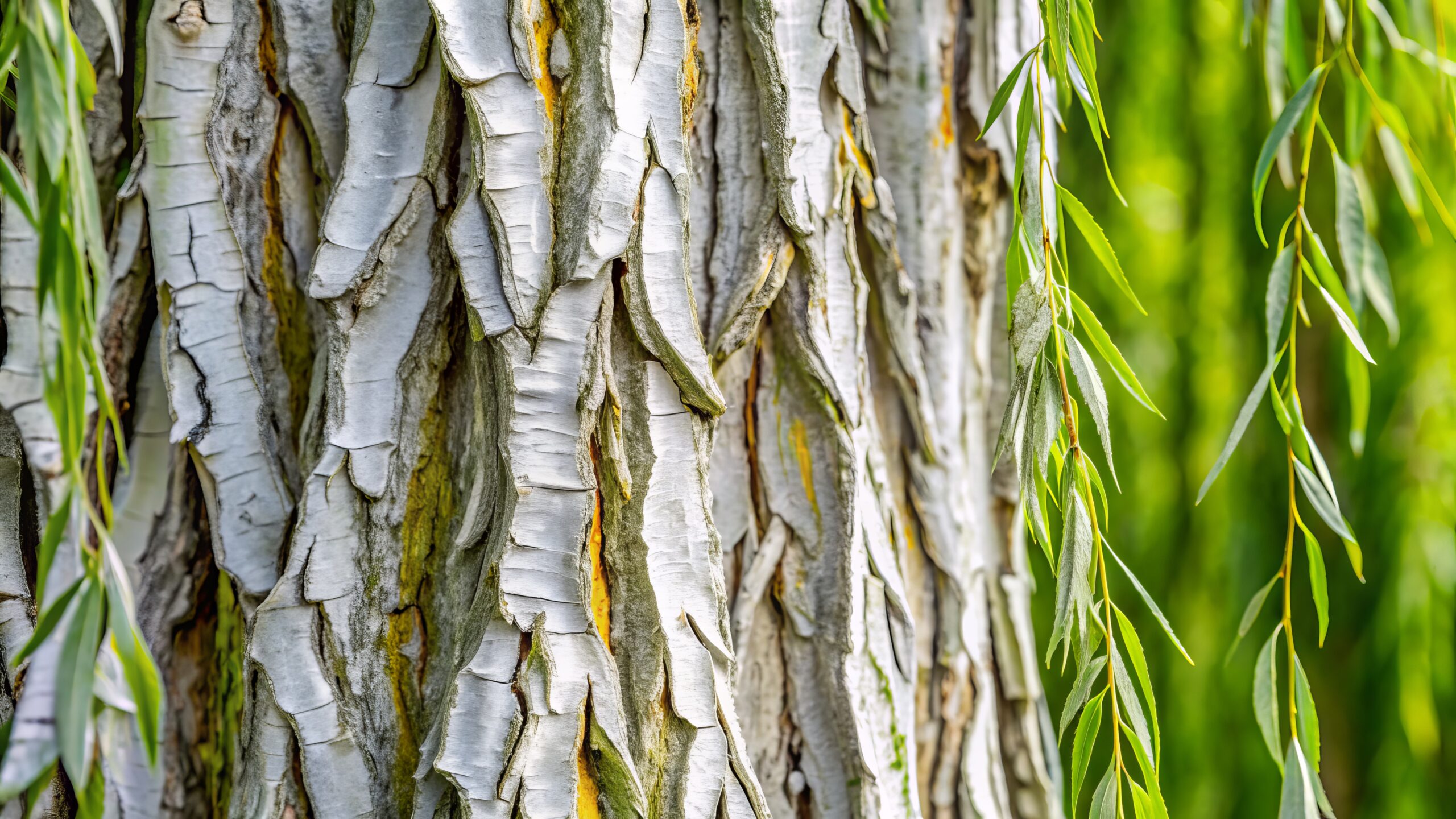 흰버드나무껍질로 다크서클 예방🌲특허 등록🥳